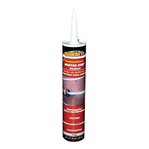 Quikrete Gray Polyurethane Mortar and Stucco Repair Advanced Polymer 10.1 oz
