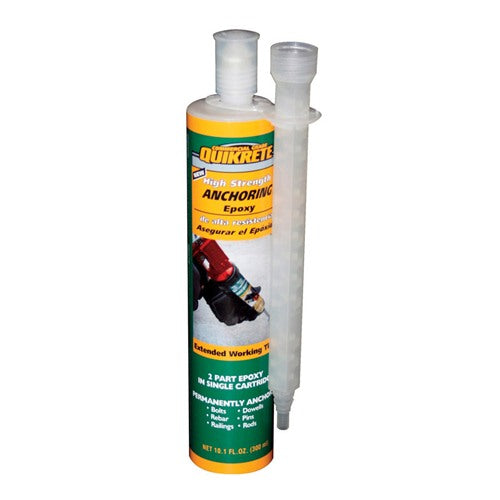 Quikrete High Strength Epoxy Gray Epoxy 8.6 oz