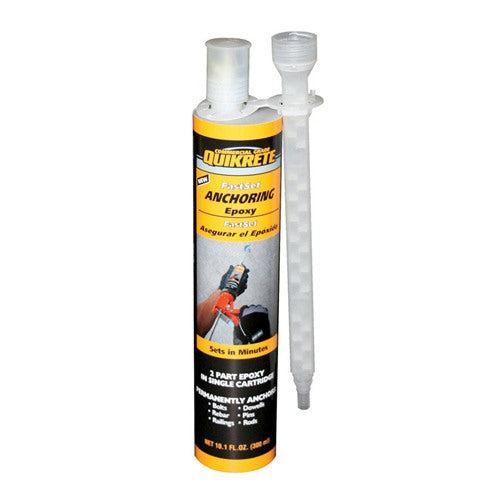 Quikrete High Strength Epoxy Gray Heavy-Duty Epoxy 8.6 oz