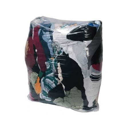 25 lb bag of reclaimed wiping rags