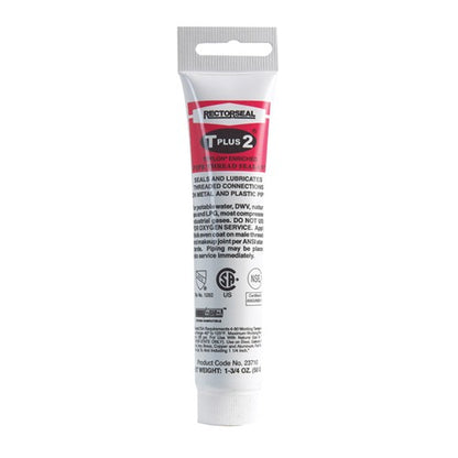 RectorSeal T Plus 2 White Pipe Thread Sealant 1.75 oz