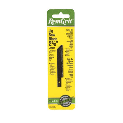 RemGrit 2-7/8 in. Carbide Grit Universal Jig Saw Blade Assorted TPI 1 pk — Model E0406141