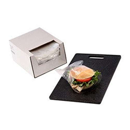 Flip-Top Sandwich Bags 7" x 7" + 1.5" — 0.75 Mil — 2000/Carton