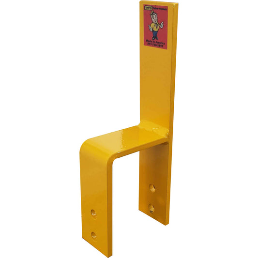 Save-ty Yellow flush mount beam pallet stop