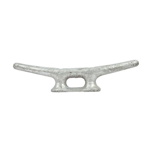 Seachoice Galvanized Iron 10 in. L Open Base Dock Cleat 1 pk