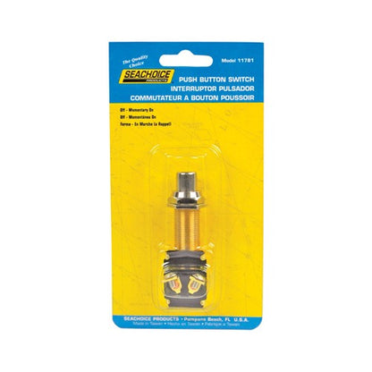 Seachoice Push Button Starter/Horn Switch Brass