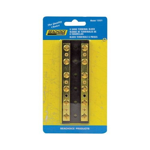 Seachoice Terminal Block Brass