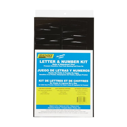 Seachoice Vinyl Letter And Number Kits 148 pk