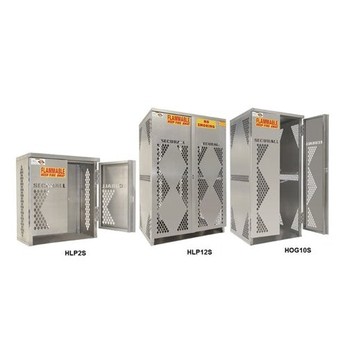 SecurAll Solid-Aluminum Lp/Og Cylinder Cabinets (Solid)