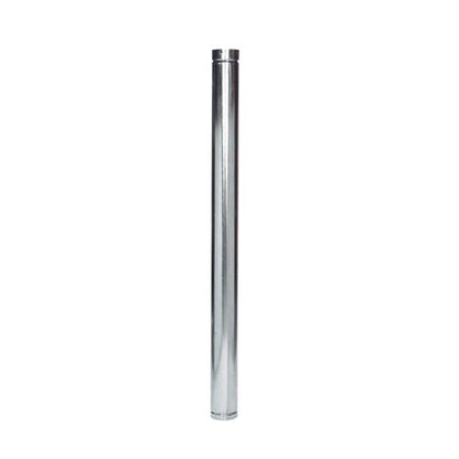 Selkirk 4 in. D X 60 in. L Aluminum Round Gas Vent Pipe