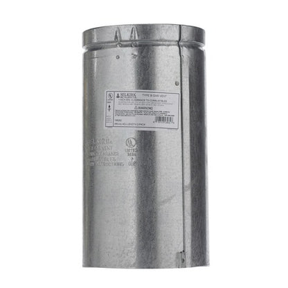 Selkirk 6 in. D X 12 in. L Aluminum Round Gas Vent Pipe