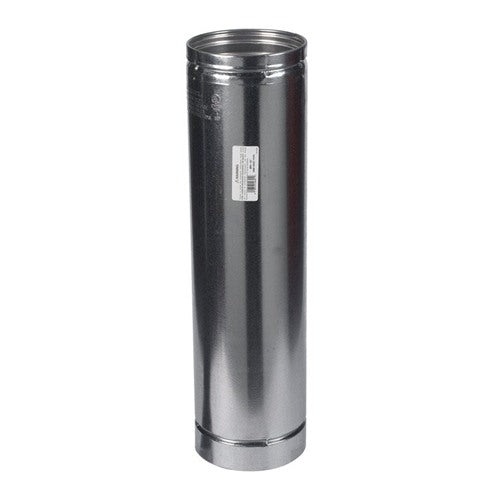 Selkirk 6 in. D X 24 in. L Aluminum Round Gas Vent Pipe
