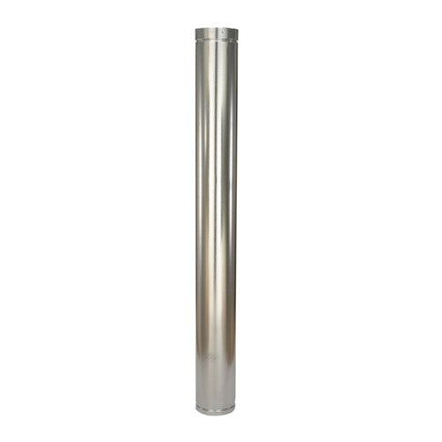 Selkirk 6 in. D X 36 in. L Aluminum Round Gas Vent Pipe
