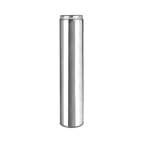Selkirk Sure-Temp 6 in. D X 48 in. L Stainless Steel Chimney Pipe