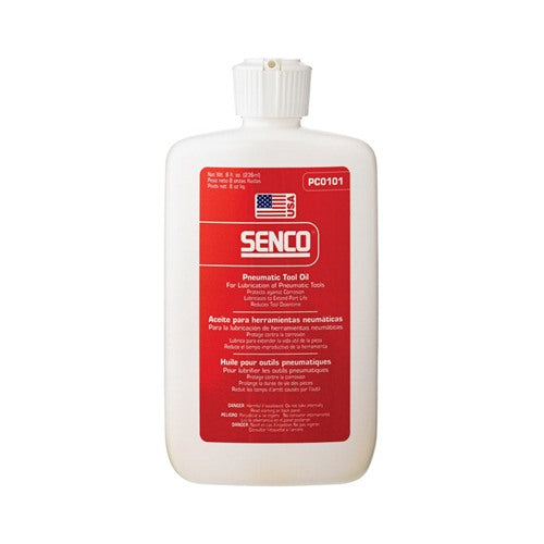 Senco Pneumatic Tool Lubricant 8 oz Bottle 1 pc
