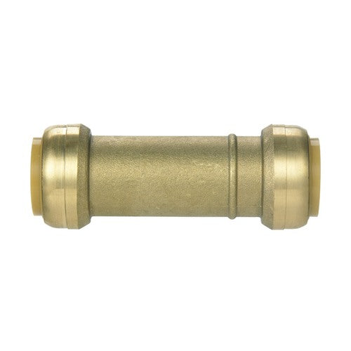 SharkBite Push to Connect 1 in. PTC each X 1 in. D PTC each Brass Slip Coupling