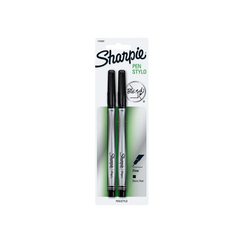 Sharpie Black Pen 2 pk