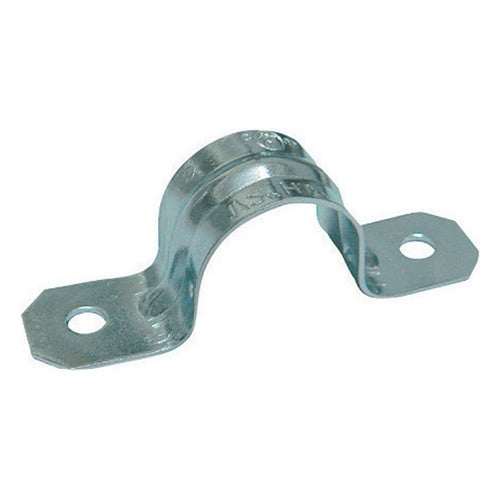 Sigma Engineered Solutions ProConnex 1/2 in. D Zinc-Plated Steel 2 Hole Strap 50 pk