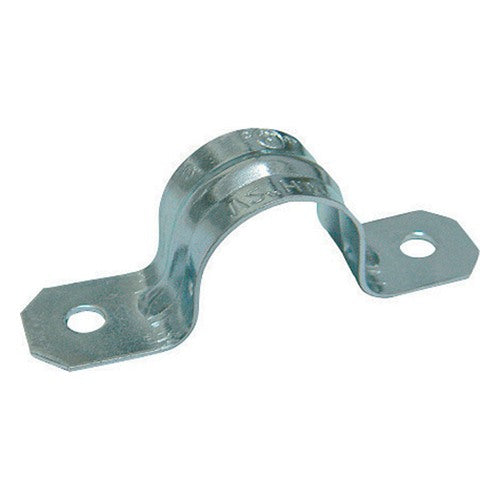 Sigma Engineered Solutions ProConnex 1 in. D Zinc-Plated Steel 2 Hole Strap 50 pk