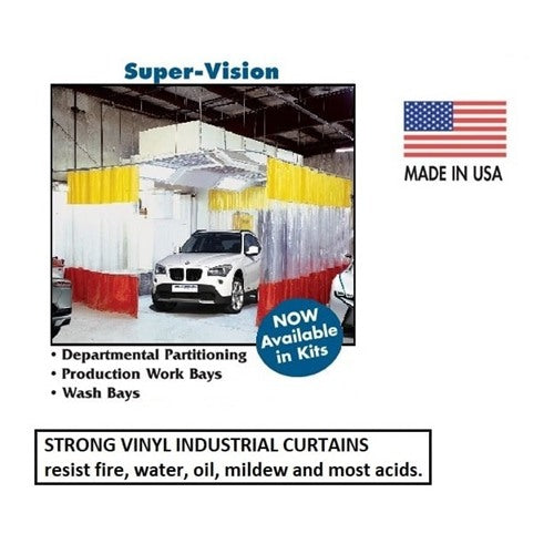 Singer Safety Prod. Industrial Curtain Systems/Standard - Super-Vision