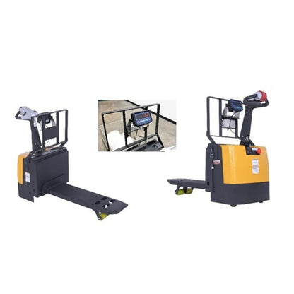 Single Fork Electric Pallet Truck with Scale