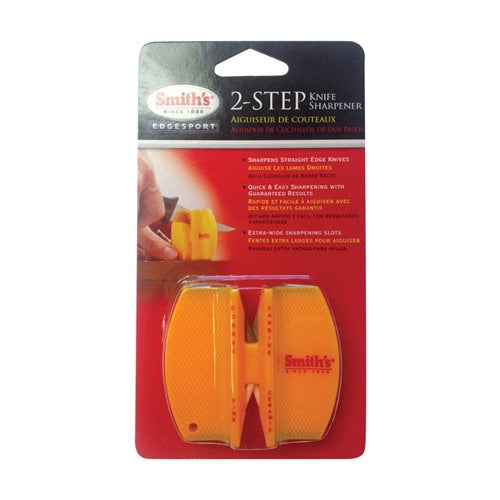 Smith's 2-Step Carbide/Ceramic Knife Sharpener 1,500 Grit 1 pc
