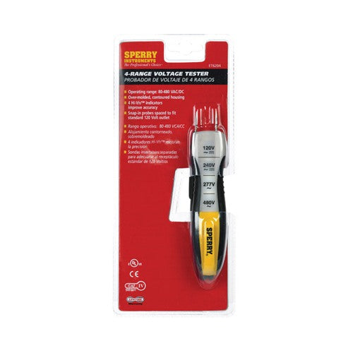 Sperry 80-480 V 4 Range Voltage Tester