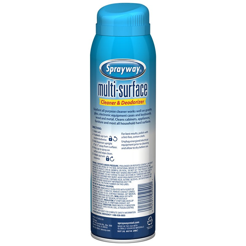Sprayway Fresh Scent Multi-Surface Cleaner Aerosol 19 oz