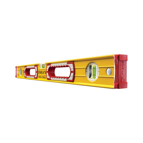 STABILA 24 in. Aluminum Type 196 Heavy Duty Level 3 vial