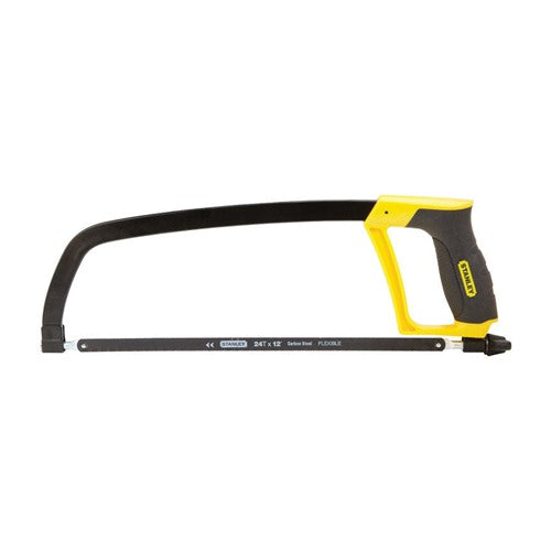 STANLEY 12 in. High Carbon Steel Hacksaw Black 1 pc