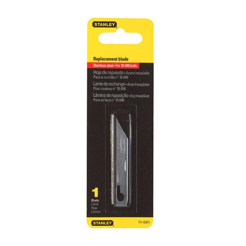 Stanley Stainless Steel Utility Replacement Blade 2-9/16 in. L 1 pc