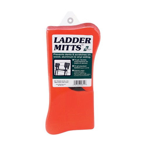 Staples Polyurethane Red Ladder Mitts 1 pk