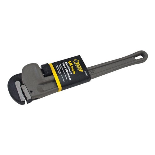 Steel Grip Pipe Wrench 14 in. L 1 pc