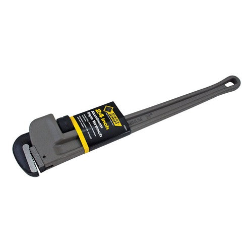 Steel Grip Pipe Wrench 24 in. L 1 pc