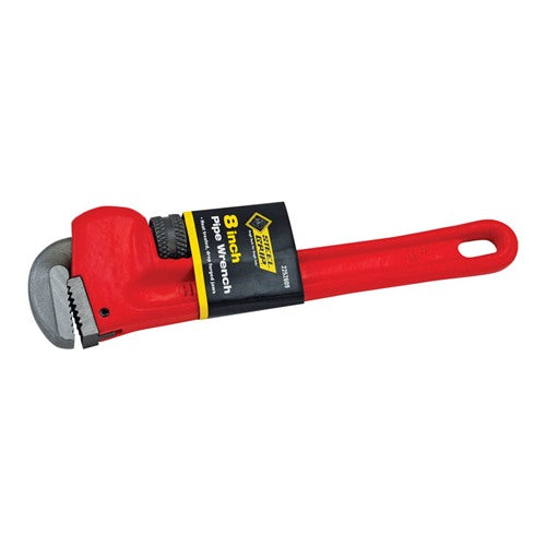 Steel Grip Pipe Wrench 8 in. L 1 pc