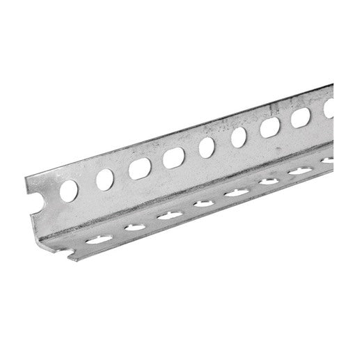 SteelWorks 0.048 in. X 1.25 in. W X 72 in. L Zinc Plated Steel Slotted Angle