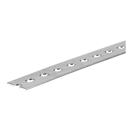 SteelWorks 0.07 in. X 1.38 in. W X 36 in. L Steel Slotted Flat Bar