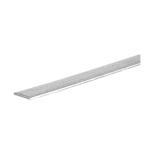 SteelWorks 0.125 in. X 1 in. W X 48 in. L Galvanized Steel Flat Bar