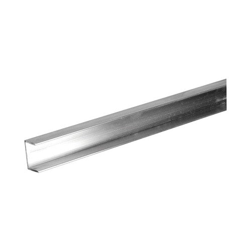 SteelWorks 1/16 in. X 1/2 in. W X 48 in. L Mill Aluminum U Channel