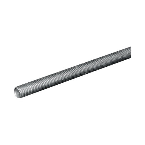 SteelWorks 1 in. D X 36 in. L Low Carbon Steel Threaded Rod