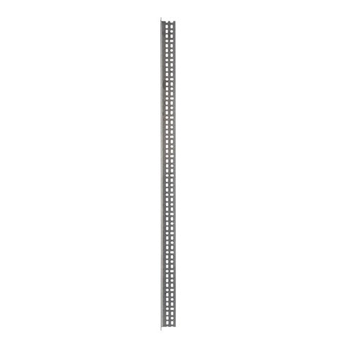 SteelWorks 2-1/4 in. W X 48 in. L Steel Slotted Angle