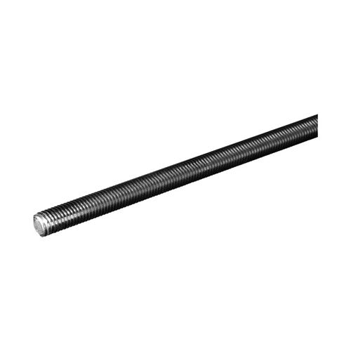 SteelWorks 3/8 in. D X 36 in. L Stainless Steel Threaded Rod