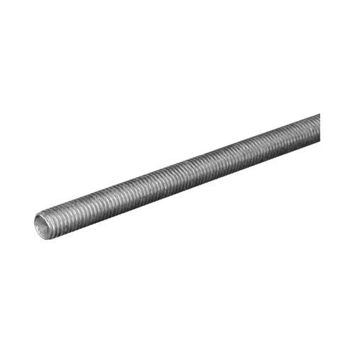 SteelWorks 5/16 in. D X 12 in. L Low Carbon Steel Threaded Rod