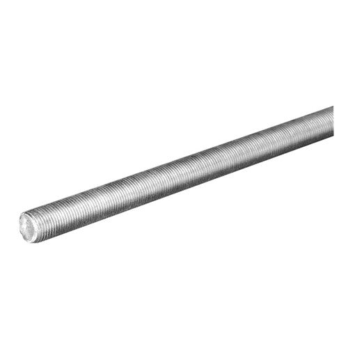 SteelWorks 7/16 in. D X 36 in. L Low Carbon Steel Threaded Rod