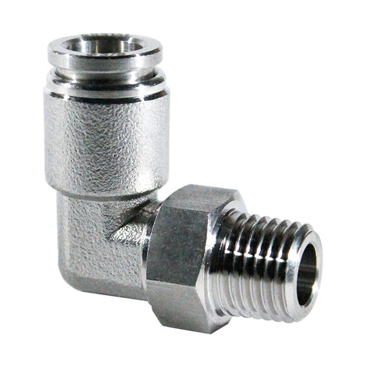 Stainless Steel Ptc Male Swivel Elbow