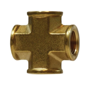 Forged Cross — Brass Fittings
