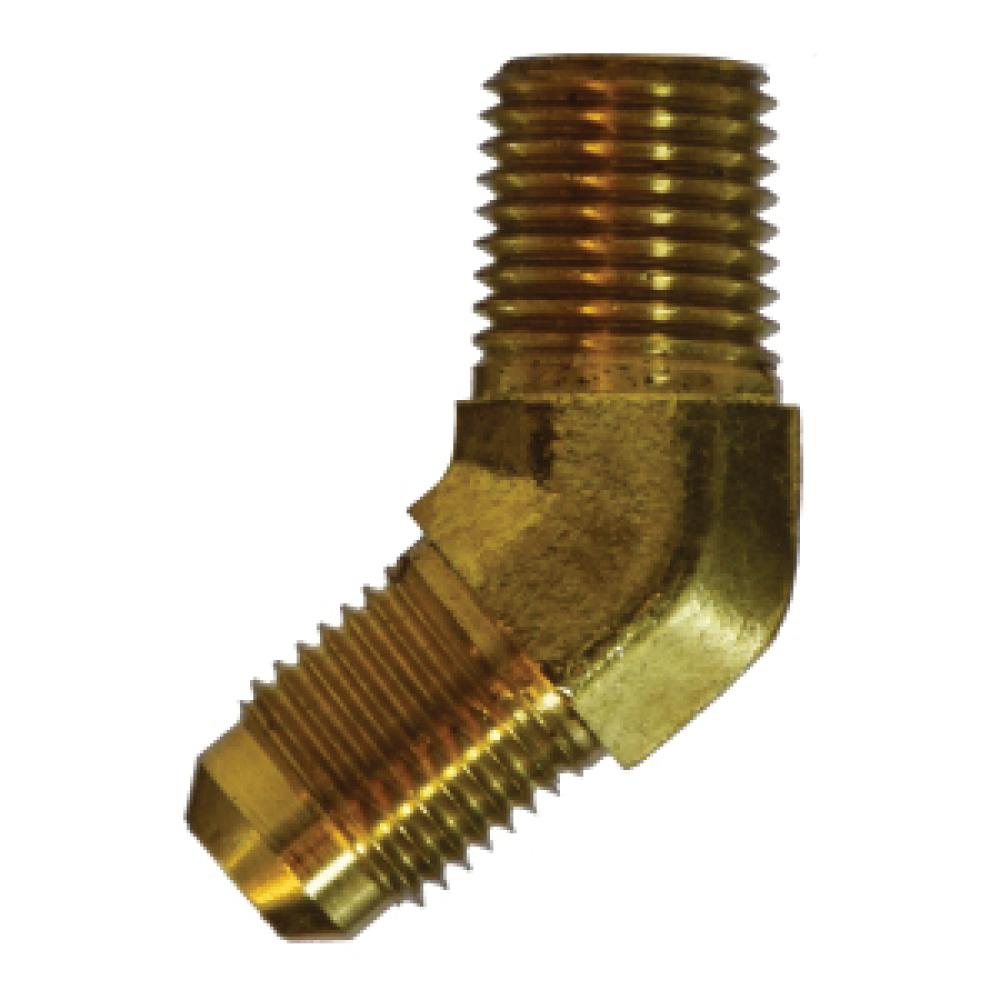 45-Deg JIC to Male Iron Pipe Forged Elbows