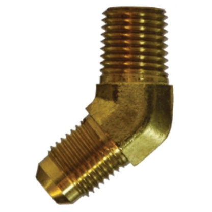 45-Deg JIC to Male Iron Pipe Forged Elbows