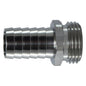 Male End Only Stainless Steel 316