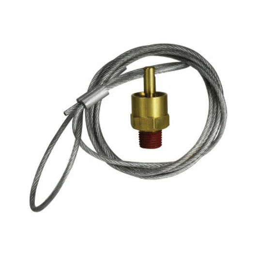 Air Tank Drain Valves W/ Remote Cable